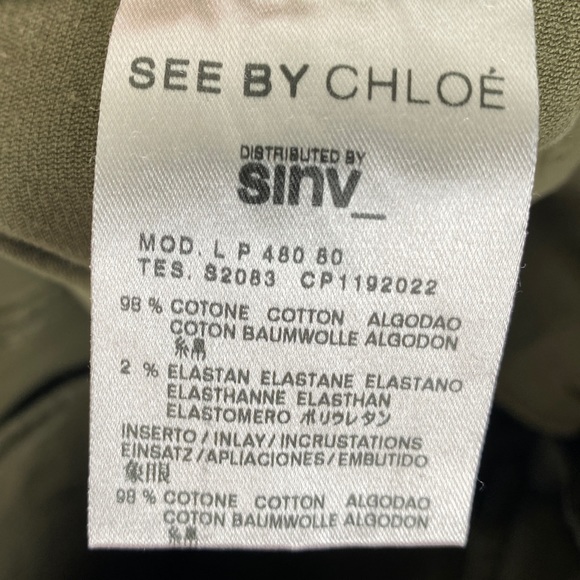 SEE by CHLOÉ ankle button jodhpurs - Picture 7 of 10